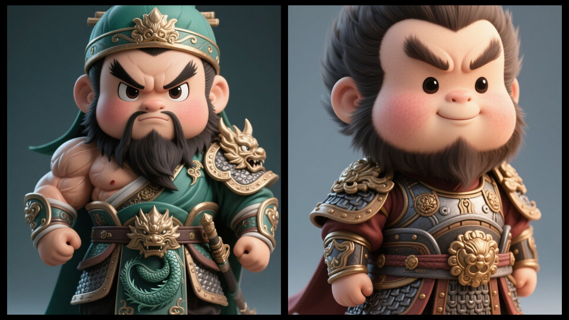 AI绘图指令|Q版3D角色卡通人物 - 万类AI-万类AI