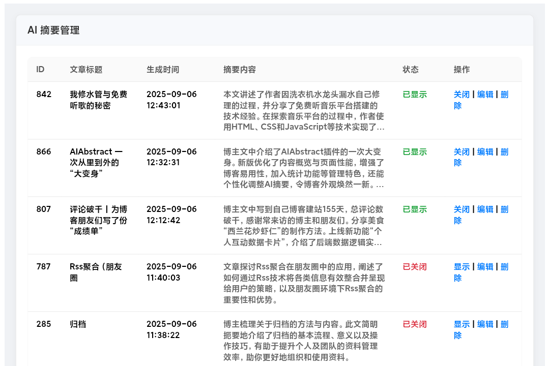 后台管理