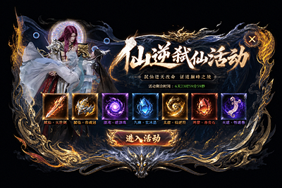 仙逆弑仙活动弹出界面8590 作者:admin 帖子ID:13868 