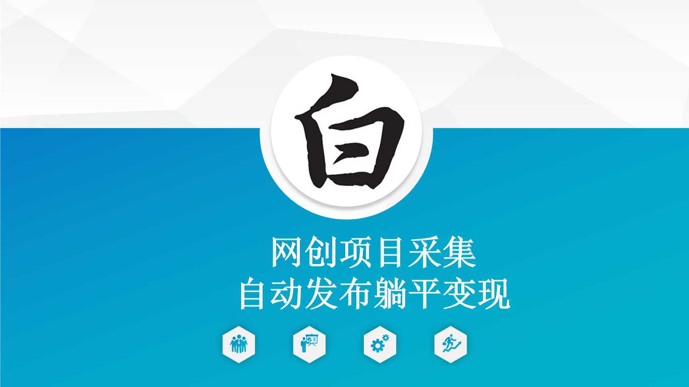 网创项目采集加自动网站发布