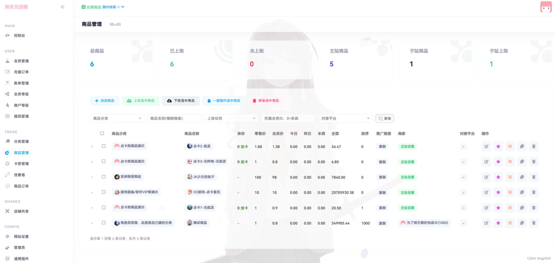 异次元发卡源码系统/荔枝发卡V3.0二次元风格发卡网全开源源码 网站源码 第1张