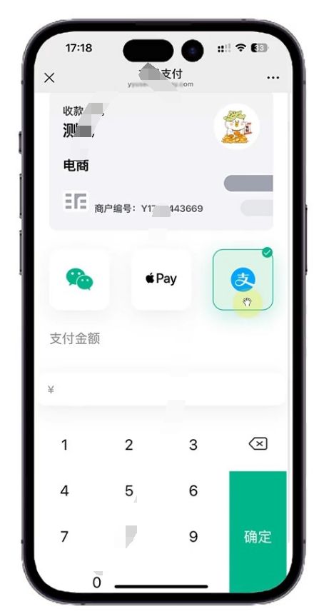 易支付精美设计的支付收银台模板 支持Apple Pay 需要配合jspay 网站源码 第1张