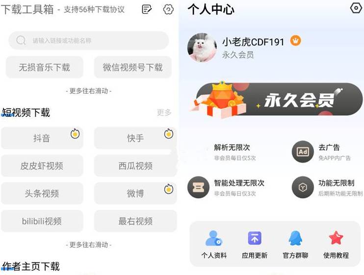 下载工具箱_3.2_会员版-无限解析