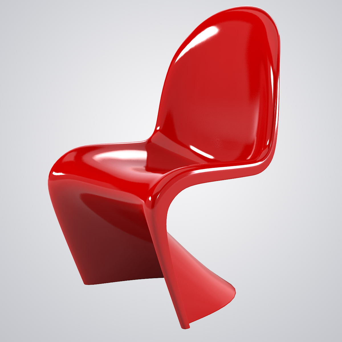 潘顿椅Rhino犀牛模型下载