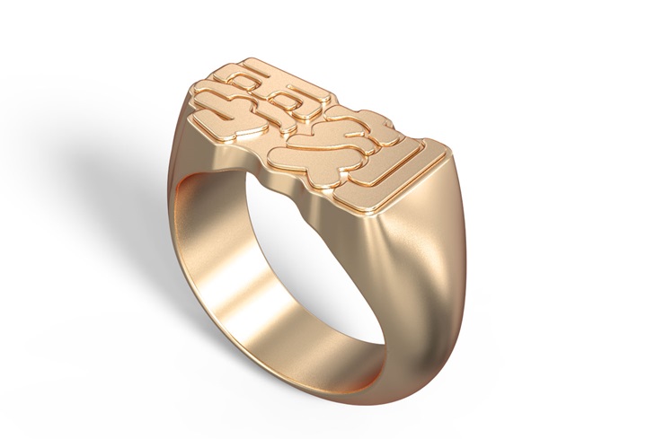 印章戒指Rhino犀牛模型下载