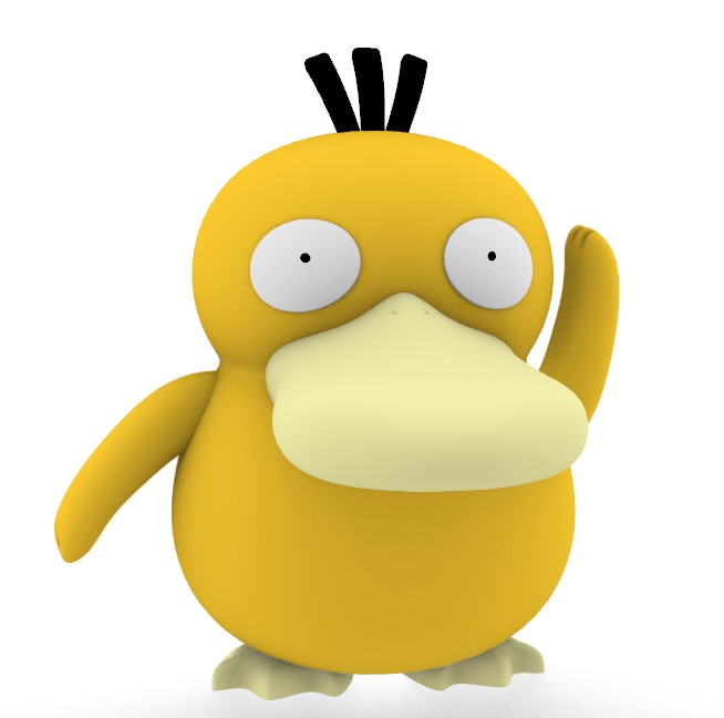 口袋妖怪宝可梦可达鸭Rhino犀牛模型下载