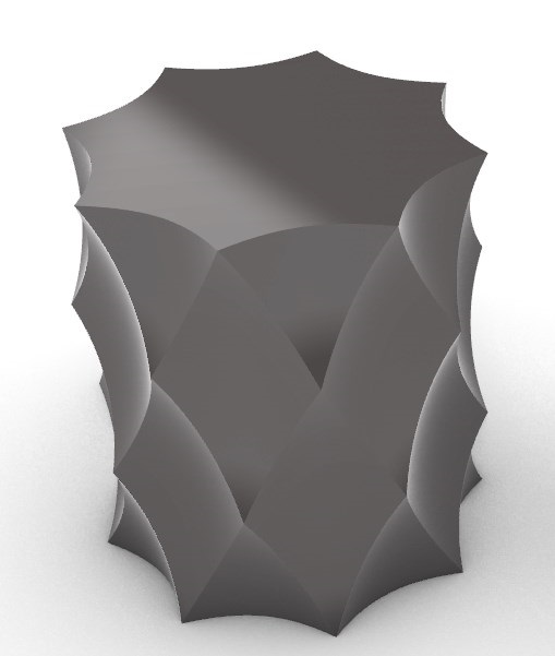 肌理装饰品凹凸纹理Rhino犀牛模型下载