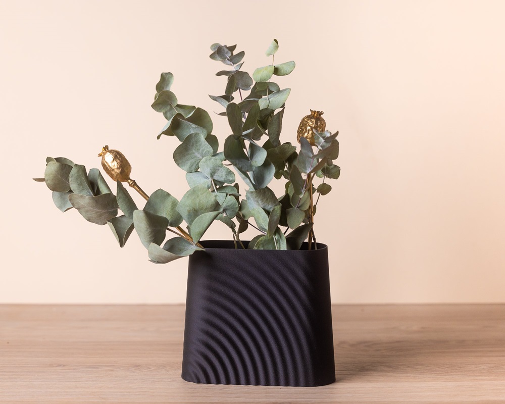 渐消水波纹花瓶Rhino犀牛模型下载