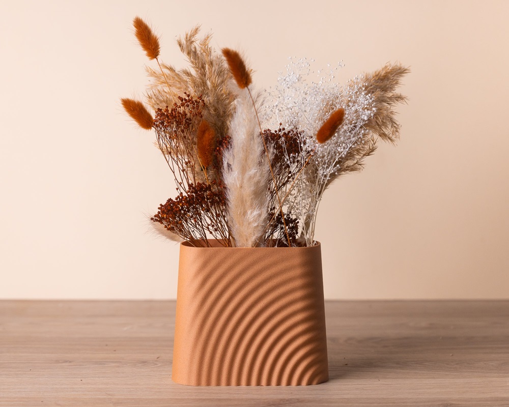 渐消水波纹花瓶Rhino犀牛模型下载