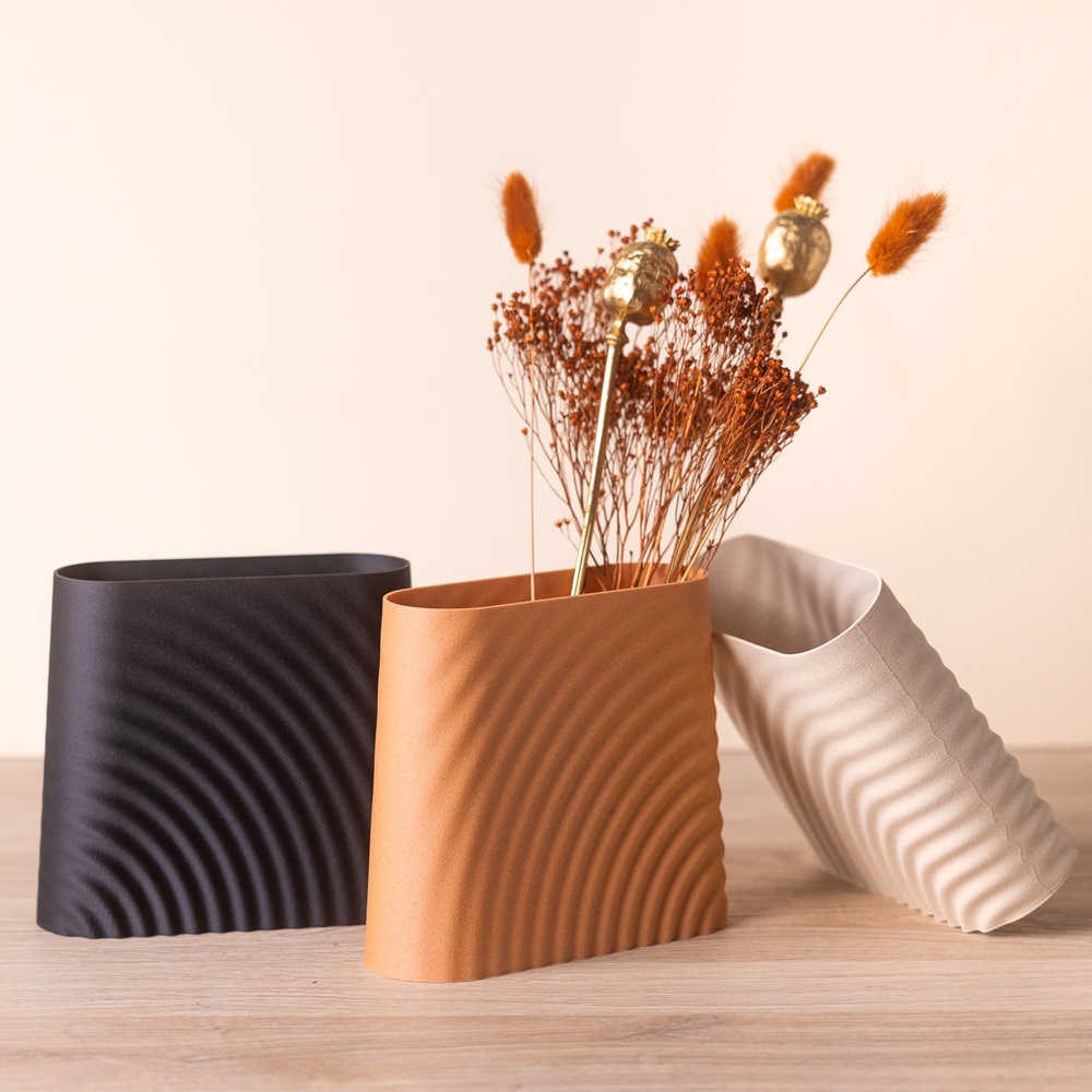 渐消水波纹花瓶Rhino犀牛模型下载