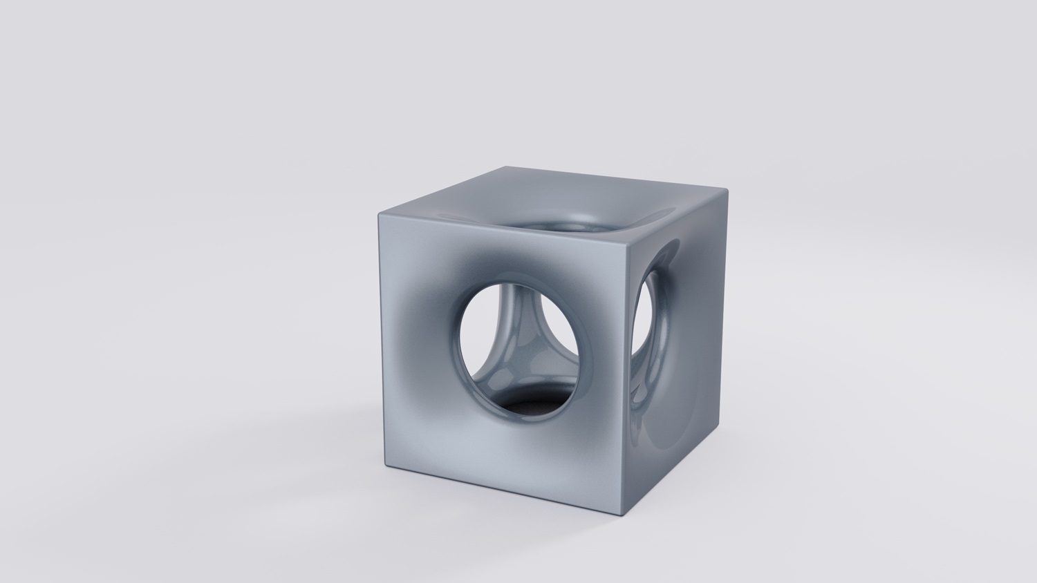 方圆空心摆件Rhino犀牛模型下载