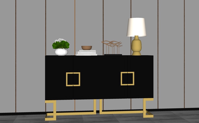 边柜SketchUp模型下载