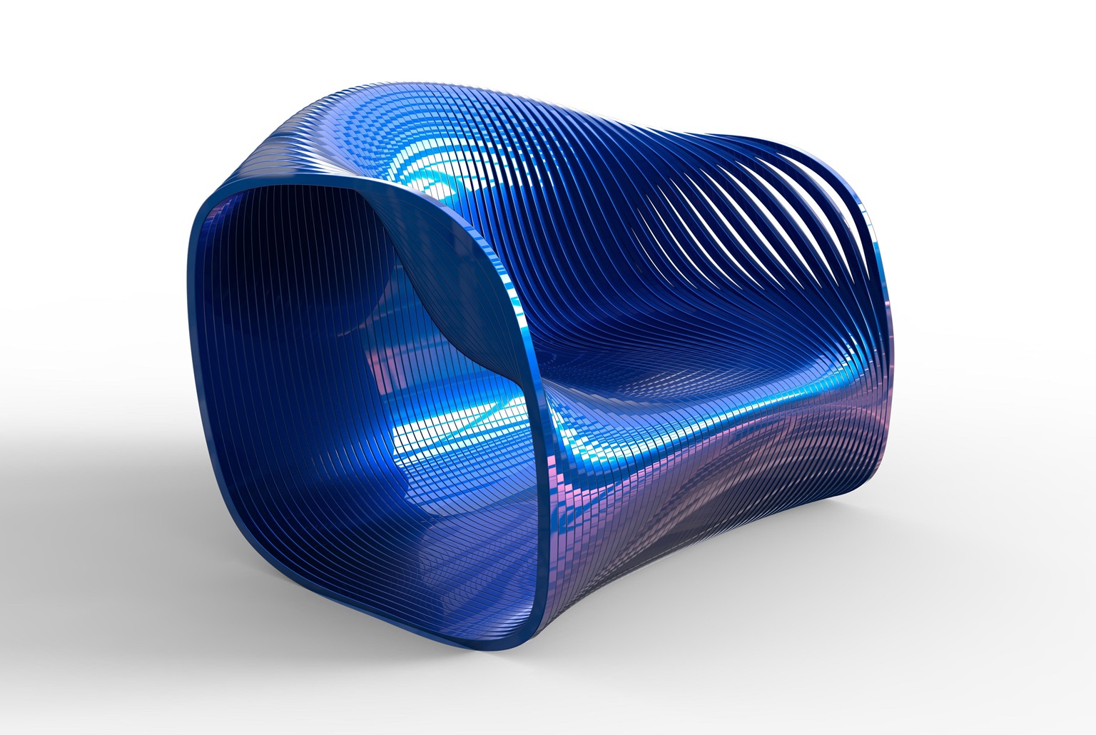 雕刻感现代家具犀牛Rhino模型下载