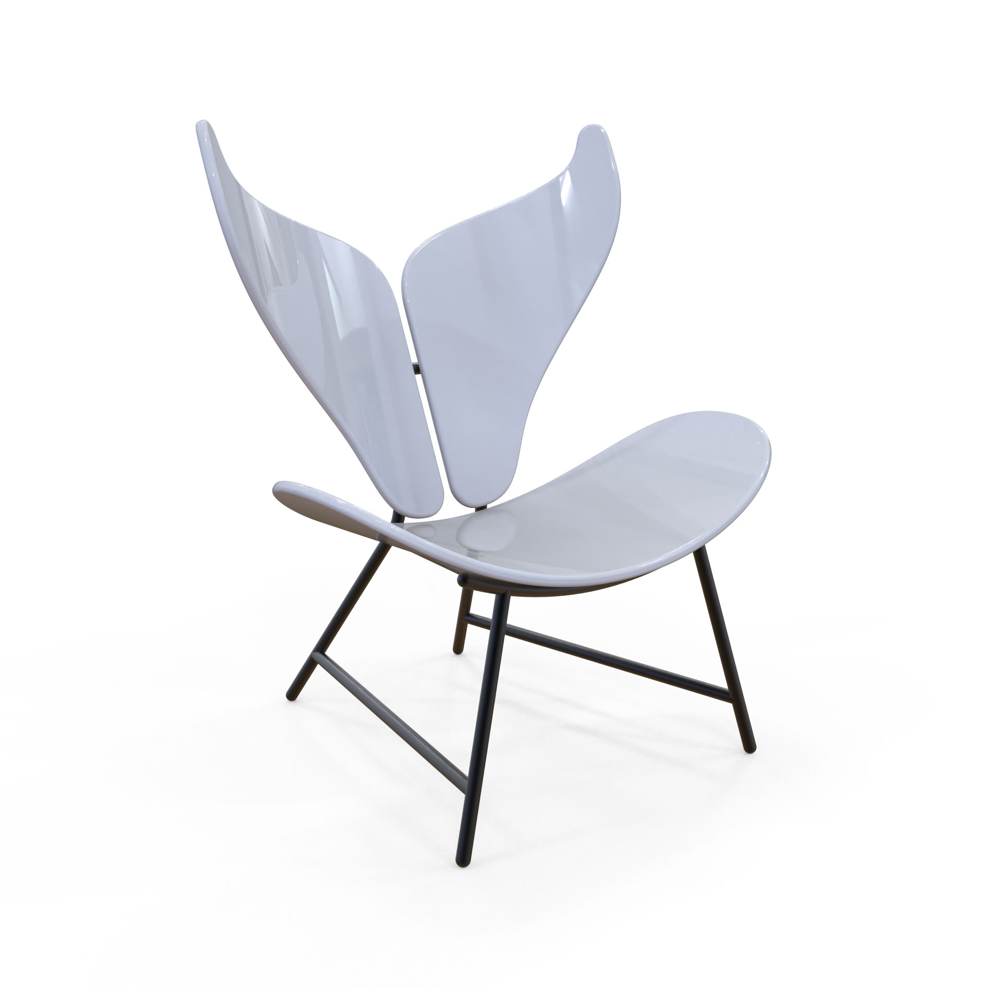 鲸尾椅Rhino犀牛3dm模型源文件下载