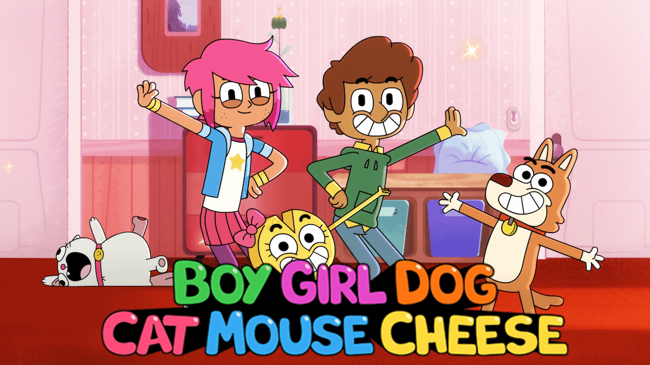 《怪诞一家》Boy Girl Dog Cat Mouse Cheese英文版 第2季 [全30集]