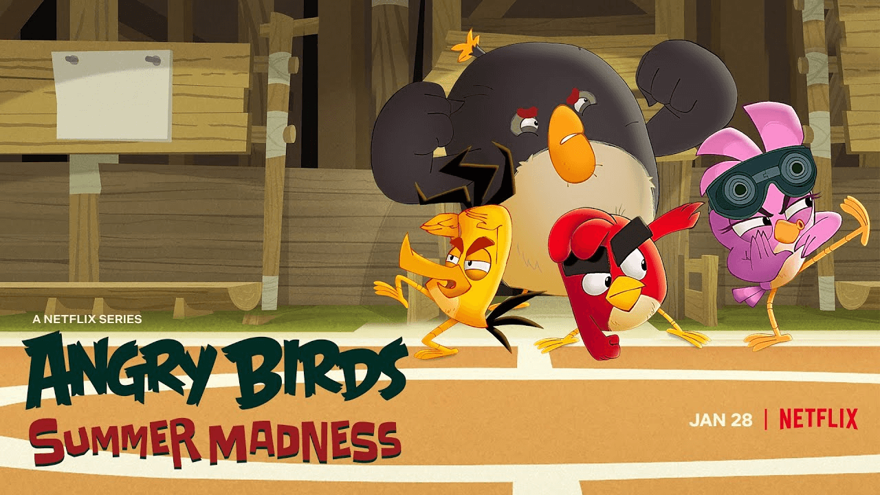 《疯狂的小鸟：疯狂夏日》Angry Birds: Summer Madness英文版 第3季 [全4集]