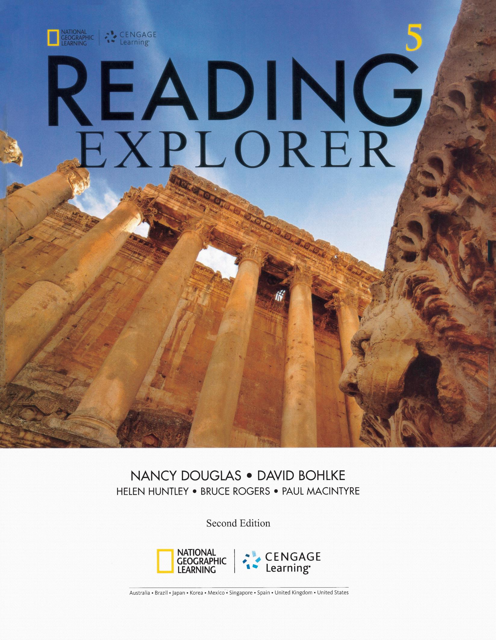 《Reading Explorer Level 5 Second Edition》国家地理Reading Explorer第二版 第5级别