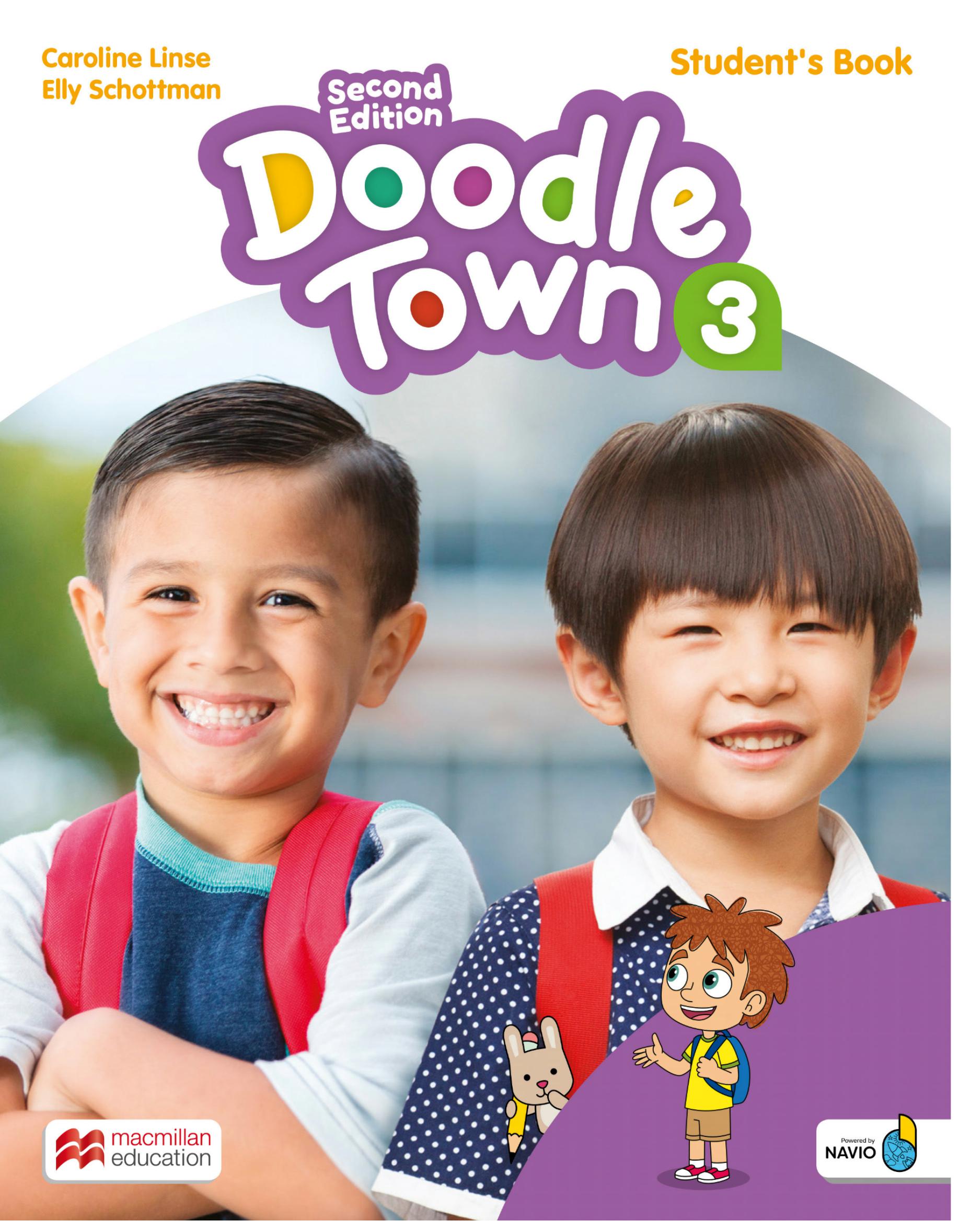 《Doodle Town Level 3 Second Edition》麦克米伦Doodle Town第二版 第3级别