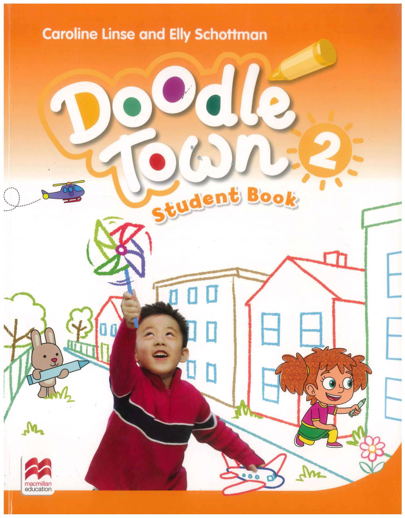 《Doodle Town Level 2》麦克米伦Doodle Town第一版 第2级别