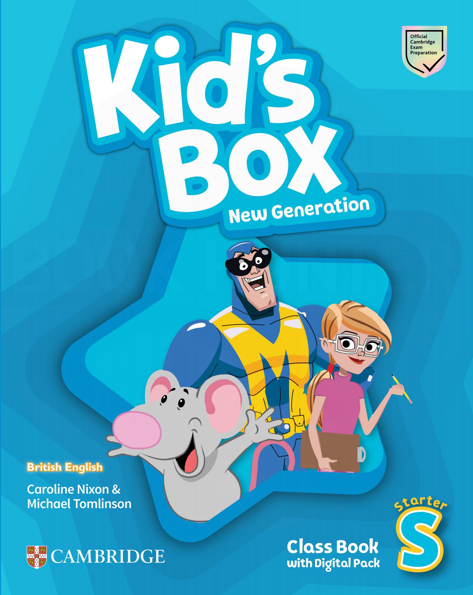 《Kid’s Box New Generation Starter 》剑桥Kid’s Box新版 Starter级别