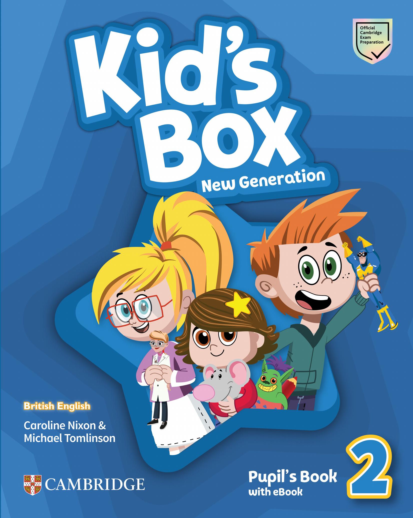 《Kid’s Box New Generation Level 2》剑桥Kid’s Box新版 第2级别