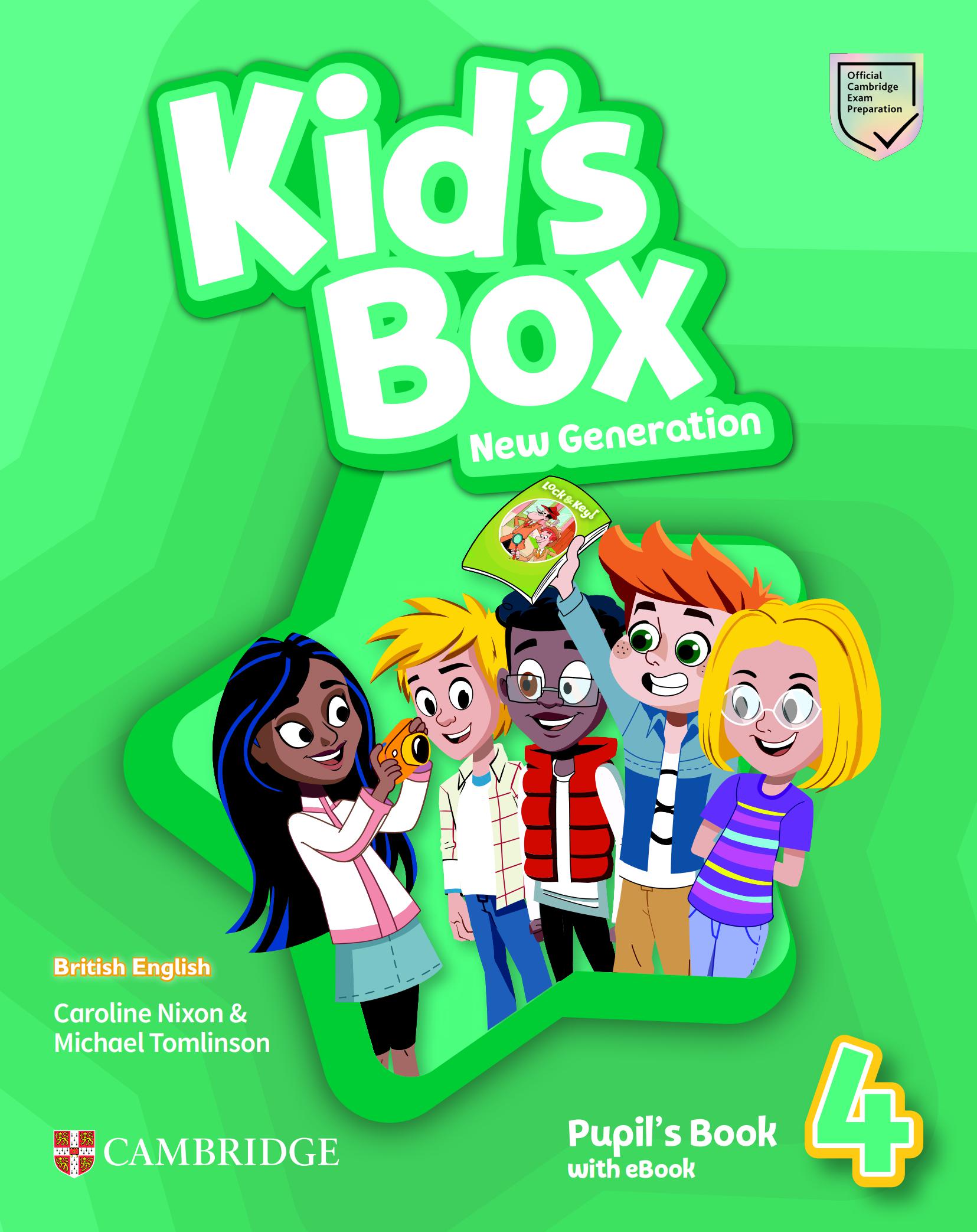 《Kid’s Box New Generation Level 4》剑桥Kid’s Box新版 第4级别