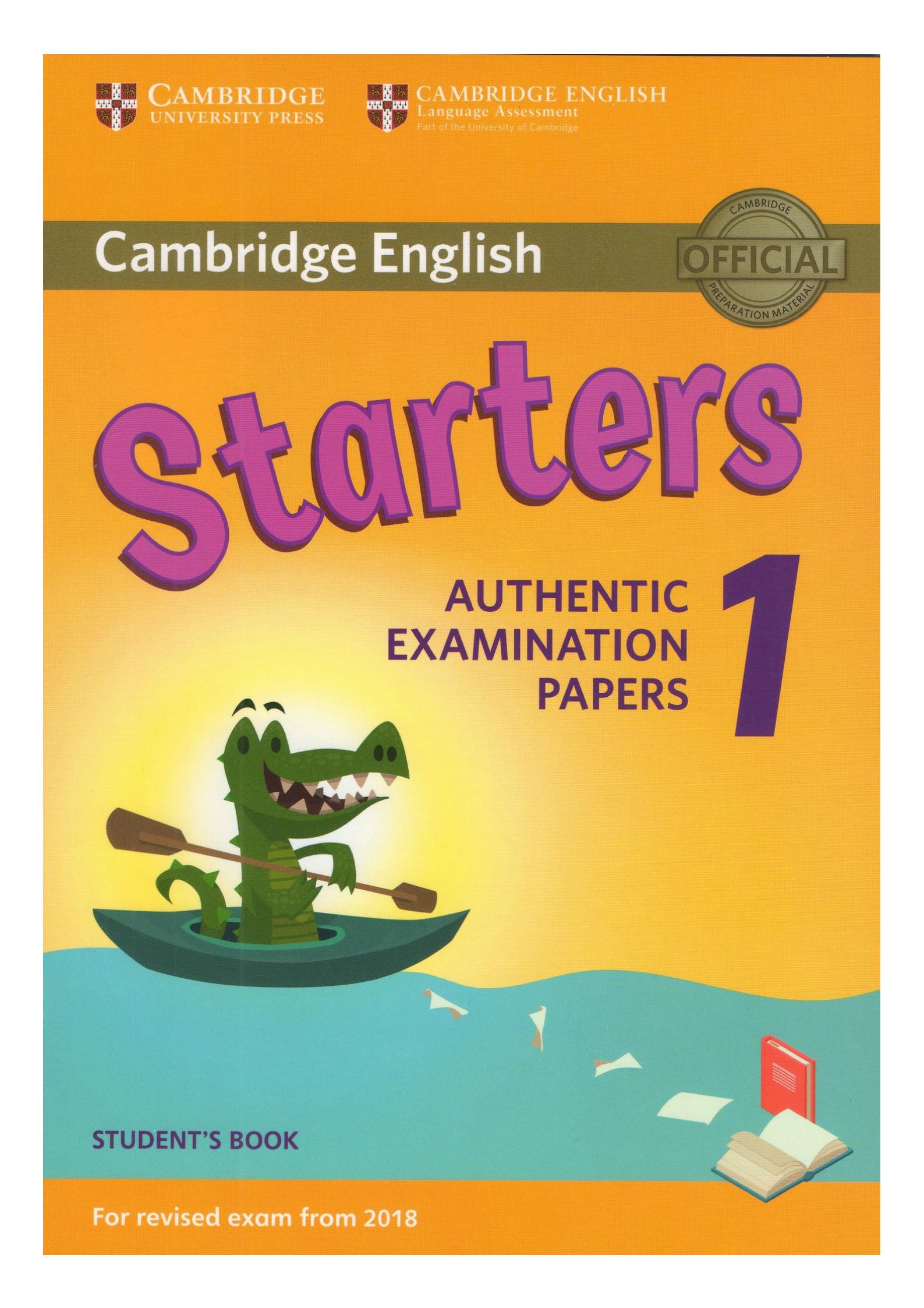 《Cambridge English Starters Level 1》剑桥英语考试（YLE）Starters 第1级别