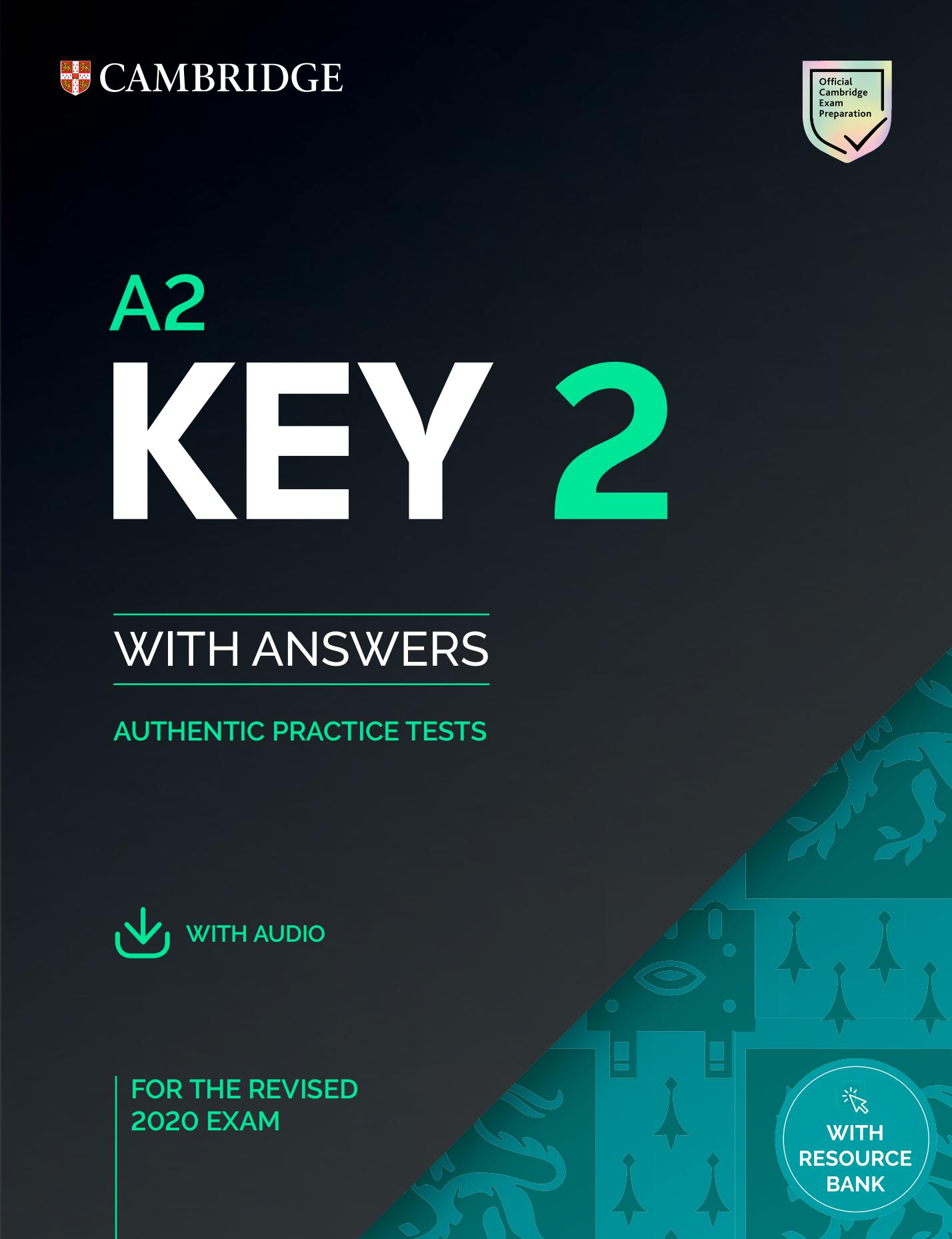 《Cambridge A2 Key Level 2》剑桥英语考试（KET）A2 Key 第2级别