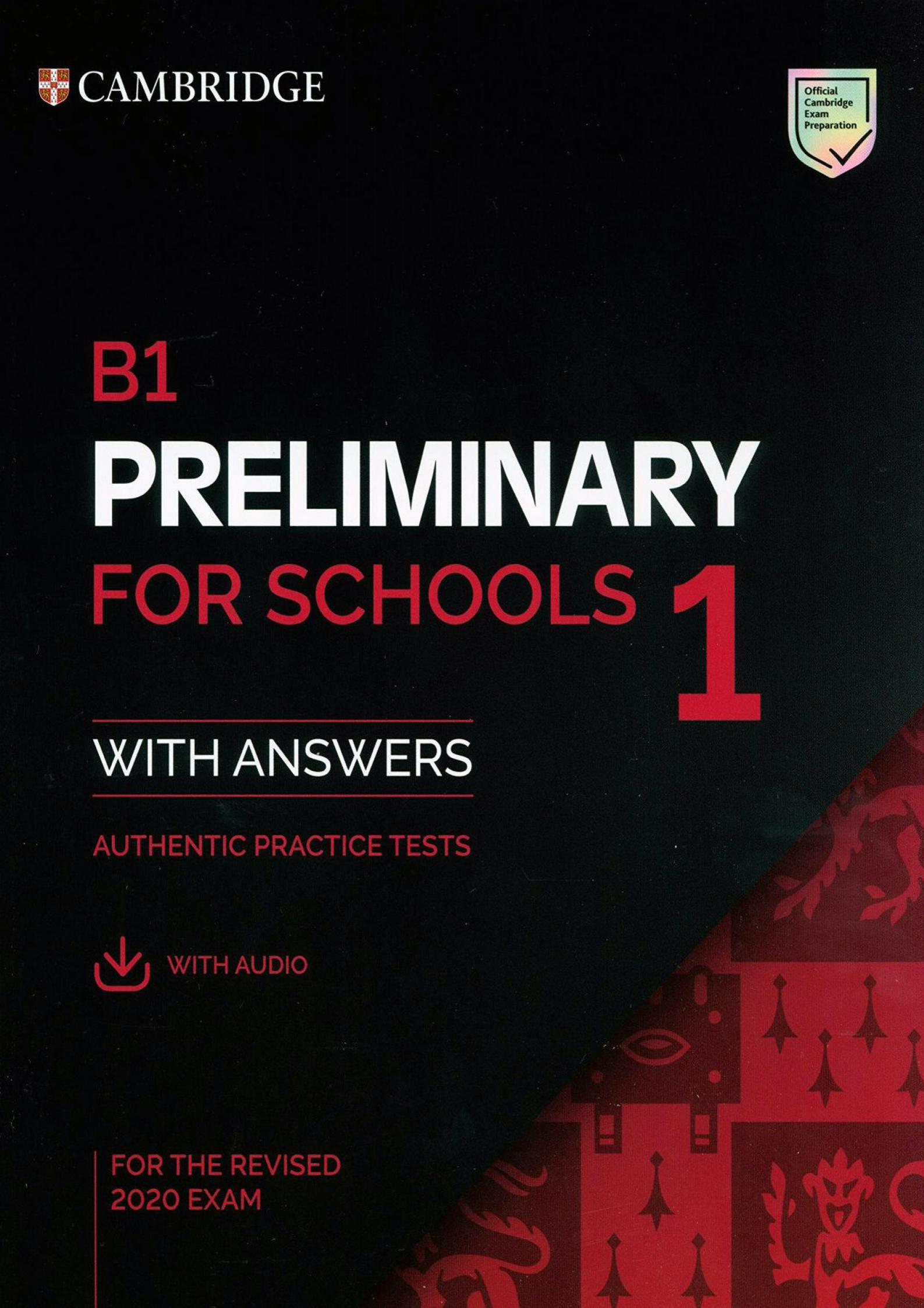 《Cambridge B1 Preliminary for Schools Level 1》剑桥英语考试（PET）B1 Preliminary校园版 第1级别