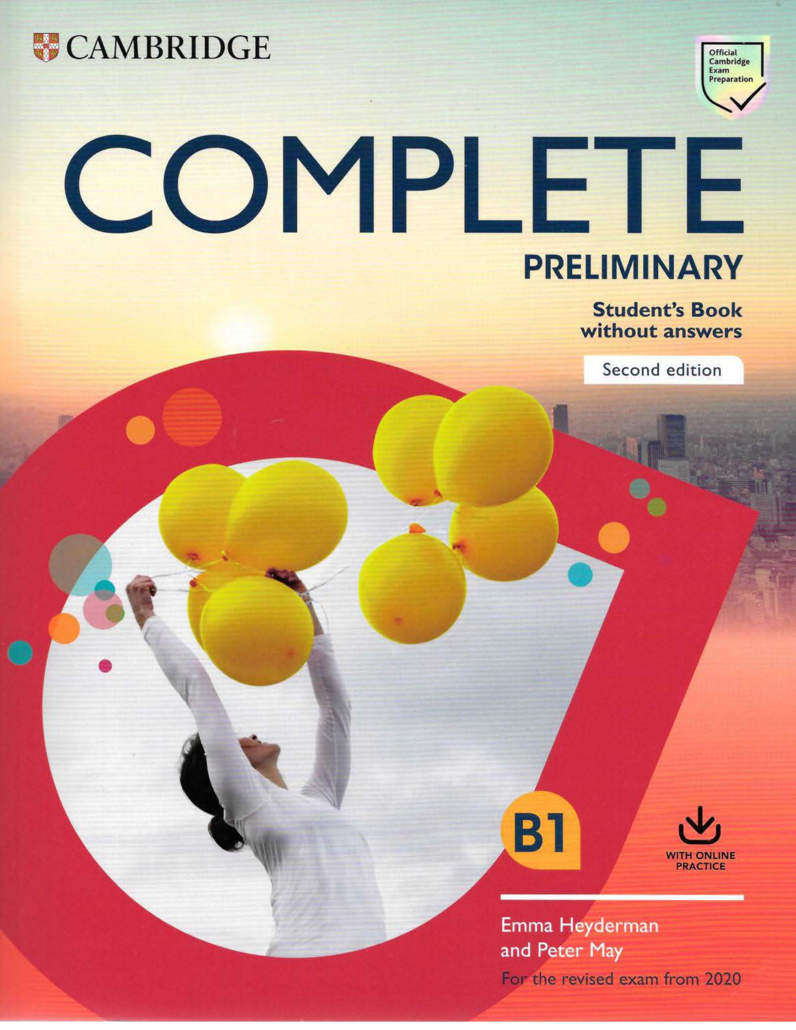 《Cambridge Complete B1 Preliminary》剑桥英语考试（PET）Compact第二版