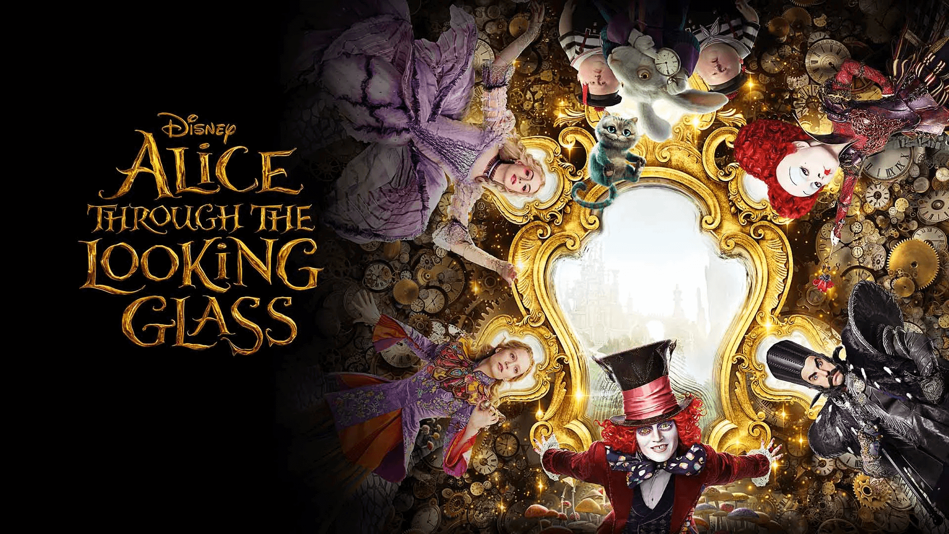 《爱丽丝梦游仙境2：镜中奇遇记》Alice Through the Looking Glass英文版 [2016]