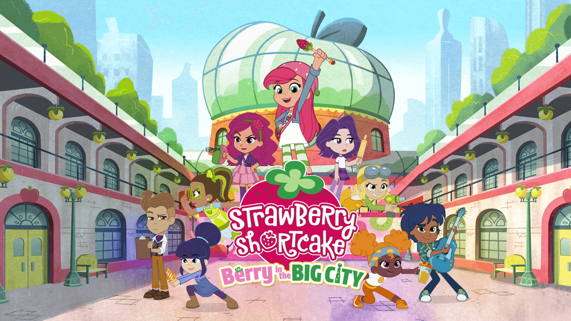 《草莓甜心：浆果在大城市》Strawberry Shortcake: Berry in the Big City英文版 第1季 [全20集]