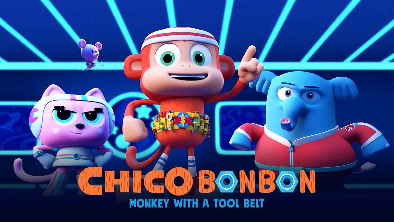 《奇哥·蹦蹦和他的工具箱》Chico Bon Bon: Monkey with a Tool Belt英文版 第3季 [全10集]