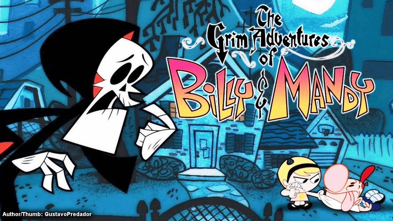 《The Grim Adventures of Billy and Mandy》比利曼蒂和死神的大冒险英文版 第3季 [全16集]