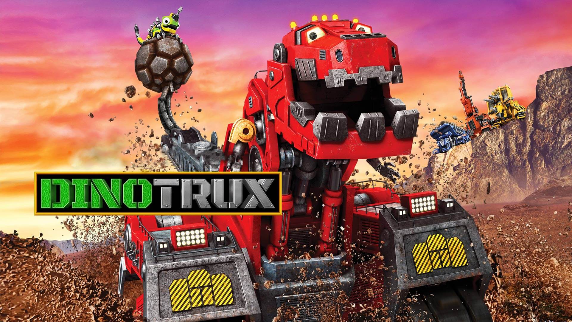 《恐龙卡车》Dinotrux英文版 第1季 [全10集]