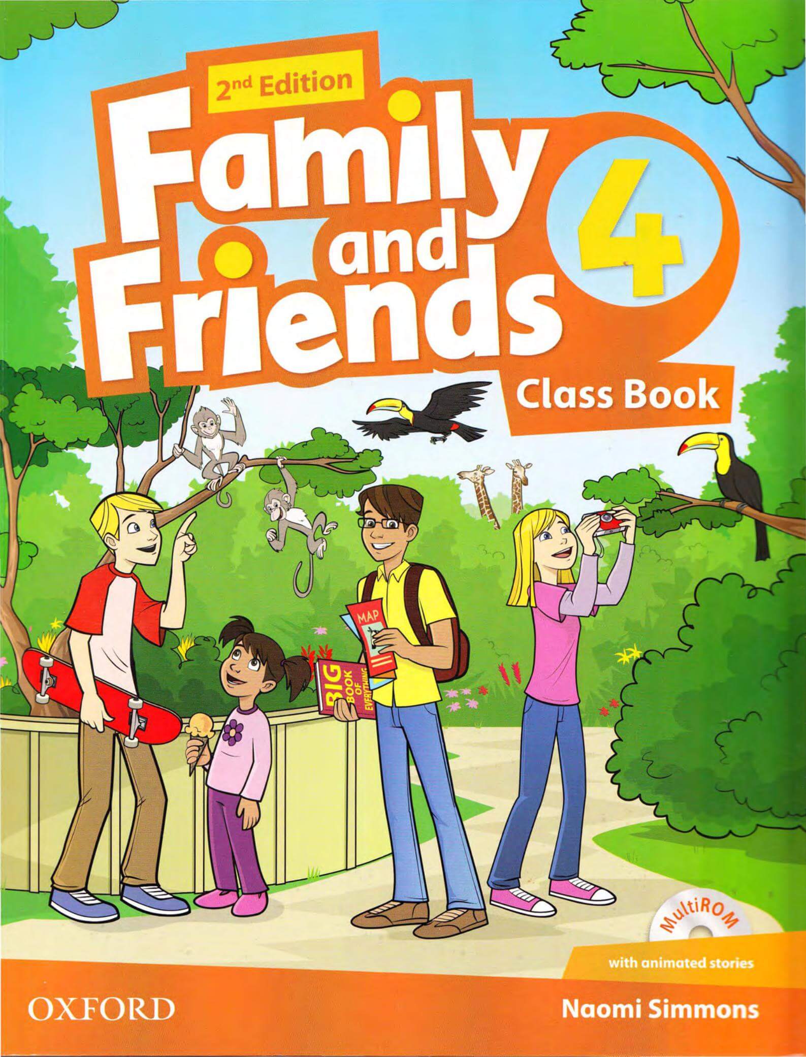 《British Family and Friends 2nd 4》牛津Family and Friends第二版（英版）第4级别