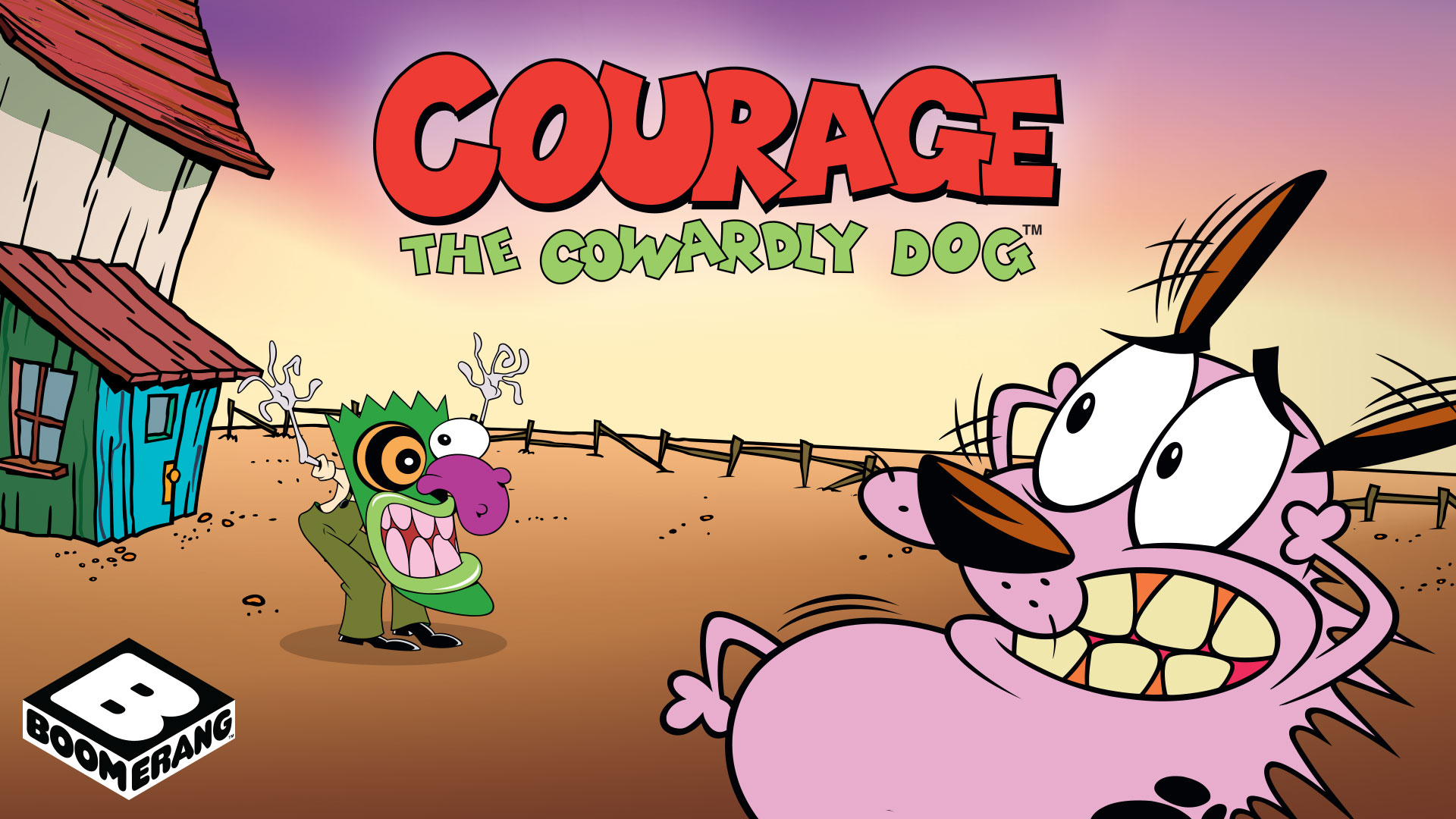 《胆小狗英雄》Courage the Cowardly Dog英文版 第3季 [全13集]