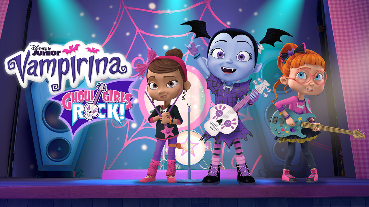 《可爱尖牙小娜娜之鬼怪女孩乐团》Vampirina Ghoul Girls Rock!英文版 第2季 [全8集]