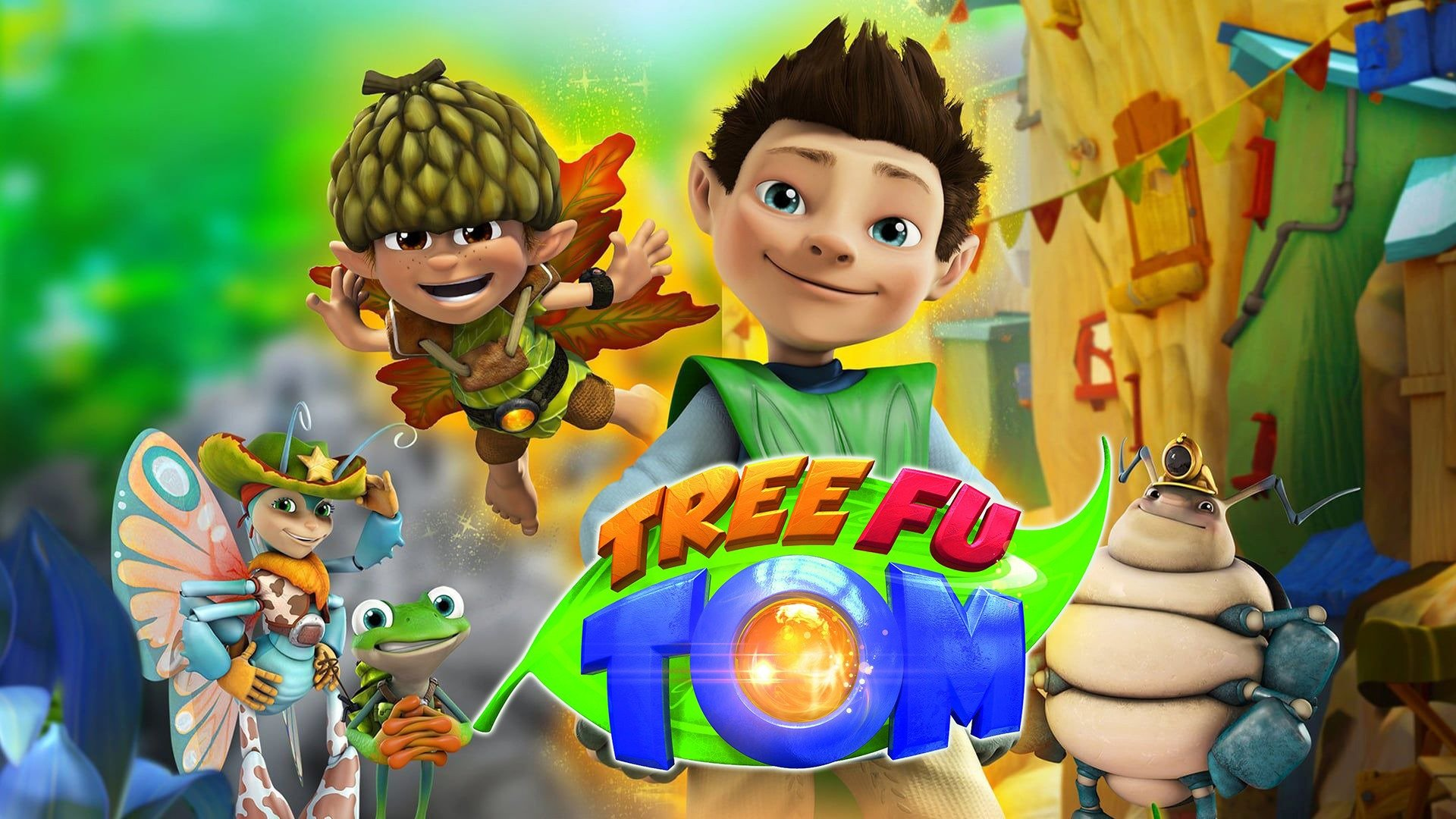 《小树侠汤姆》Tree Fu Tom英文版 第1季 [全13集]