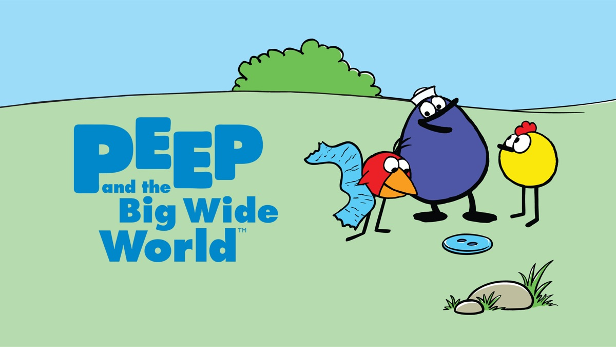 《小皮大世界》Peep and the Big Wide World英文版 第2季 [全26集]