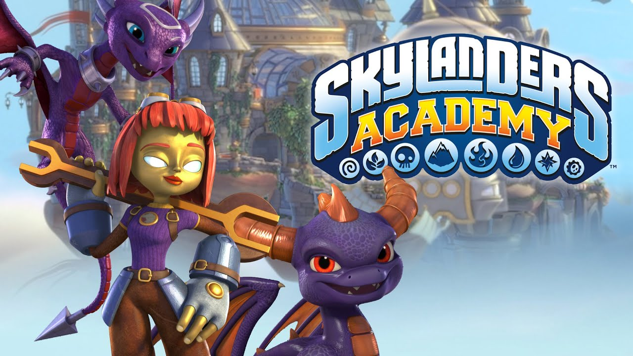 《天空城宝贝龙学院》Skylanders Academy英文版 第1季 [全12集]