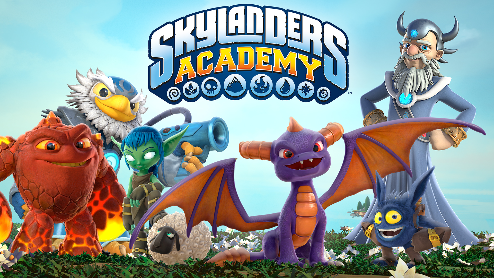 《天空城宝贝龙学院》Skylanders Academy英文版 第2季 [全13集]