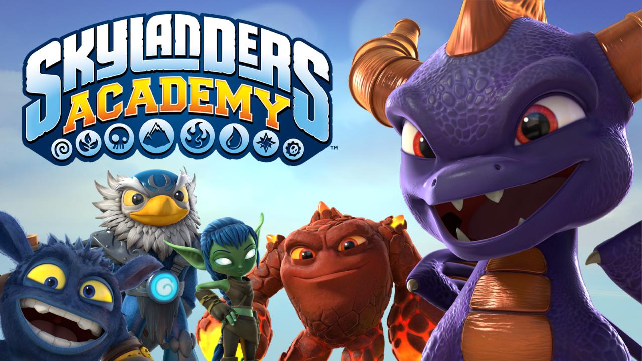 《天空城宝贝龙学院》Skylanders Academy英文版 第3季 [全13集]