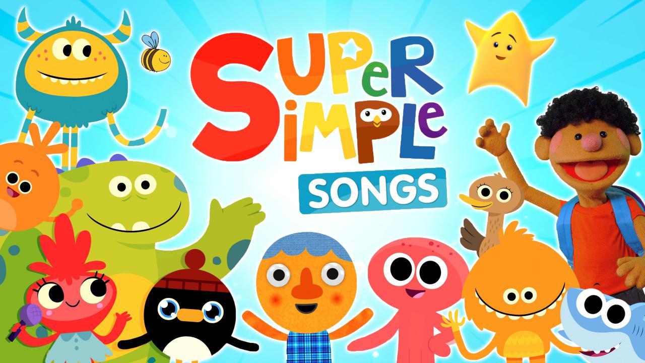 《Super Simple Songs》磨耳朵英语儿歌入门启蒙 第2辑 [第101-200集]