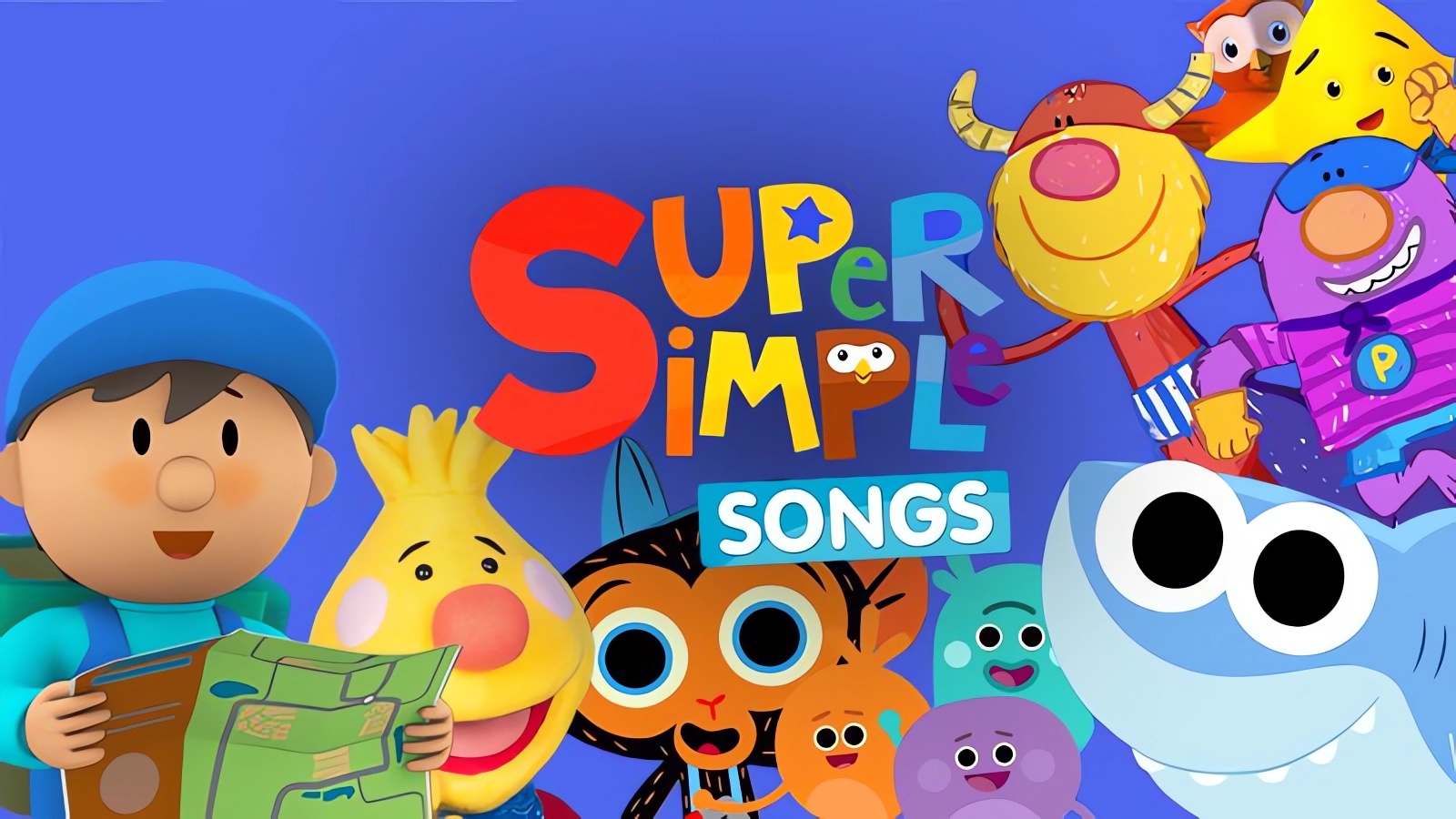 《Super Simple Songs》磨耳朵英语儿歌入门启蒙 第4辑 [第301-353集]