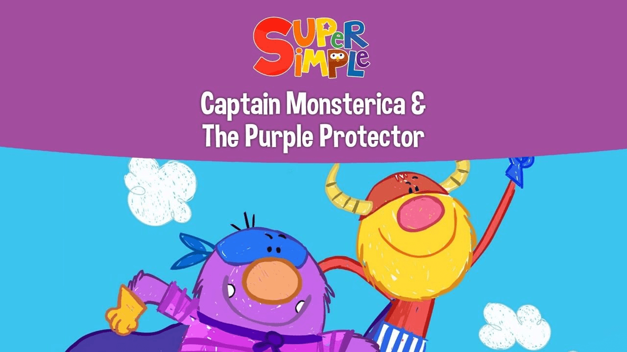 《怪兽船长和紫色保护者》Captain Monsterica And The Purple Protector英文版 [全15集]