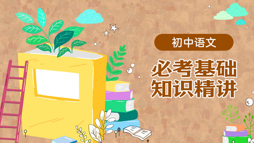 初中语文必考基础知识精讲