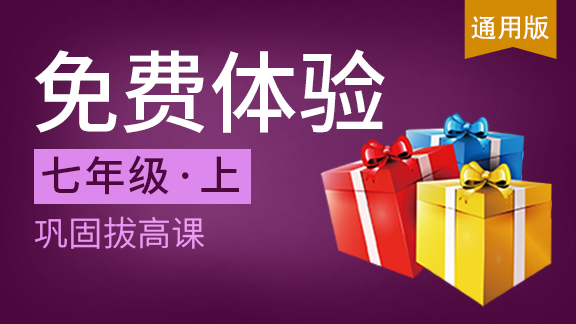 七年级上巩固拔高课