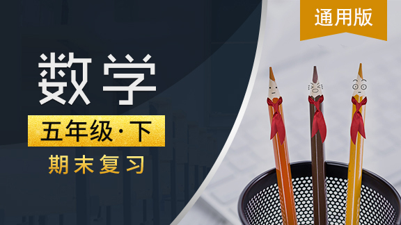通用版五年级数学下期末复习