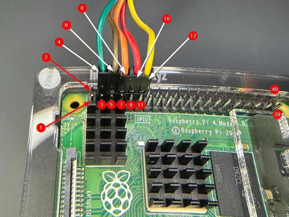 树莓派 gpio 引脚编号图